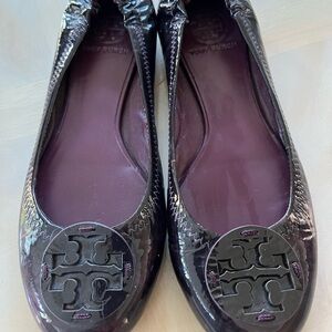 Tory Burch Patent Leather Flats  Size 8